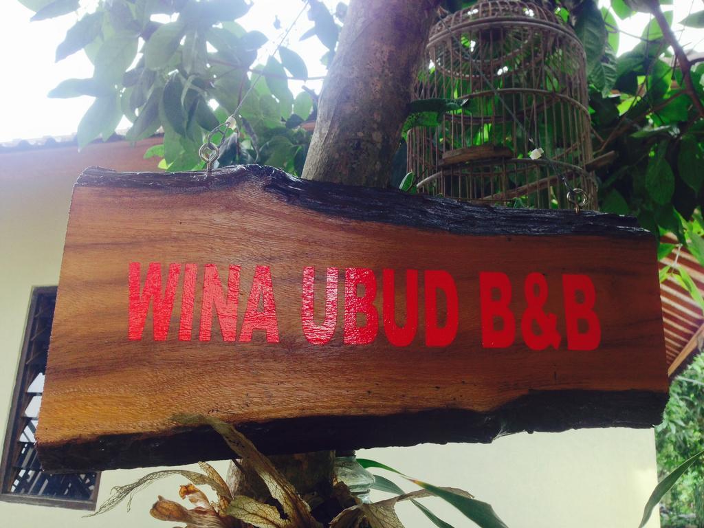 Wina Ubud B&B Экстерьер фото